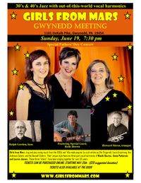CANCELED DUE TO ILLNESS:  Girls from Mars Concert at Gwynedd Friends Meeting FEATURING ROLLY BROWN!