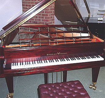 Stuart Piano in Red Cedar
