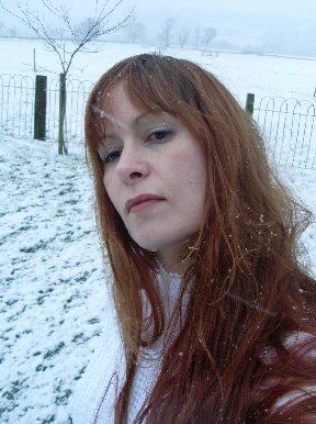 Beck Siàn - a self-portrait in the snow. Feb '09
