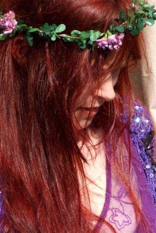 Faery Beck 4 - photo by Krystyna FitzGerald-Morris. Magical Faery Festival, Kent, UK, April 2009
