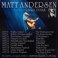 Laura Evans special guest on Matt Andersen UK tour 