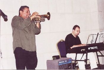 Near Baalbek in Lebanon 2002. Jazz concert coordinated by The US Embassy in Beirut.
