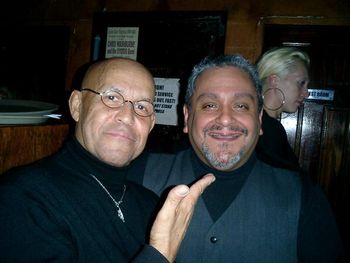 RV with the great trumpeter Eddie Henderson-NYC 2008
