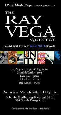 The Ray Vega Quintet celebrates BLUE NOTE Records
