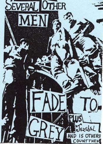 SOM 1990 Demo Cover Art - Greg Clarke, Will Becchina, Jim Fitzgerald.  Cover Art: Greg Clarke. Photo: Karen B. NYC
