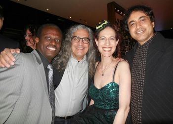 Night Of The GRAMMY Stars 2014; with Oscar, Aoede, Rupam.
