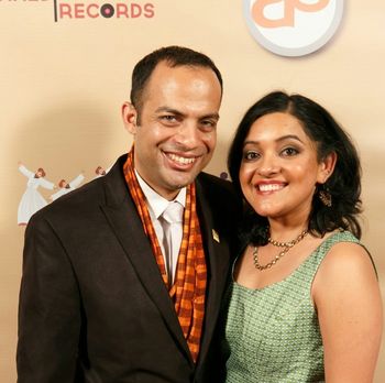 Night Of The GRAMMY Stars 2014; Arun & Roshni, Host & Hostess.
