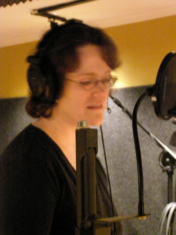 Kathleen Warren doing backing vocals
