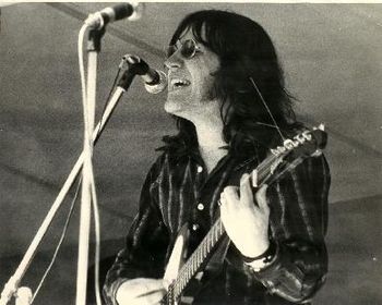 A few years later, here here I am playing guitar with "Northern Front", circa 1972
