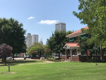 View of downtown Tulsa from Greenwood
