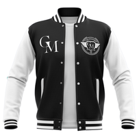 G-Man Apparel Since 2004 Black/White Letterman Jacket 