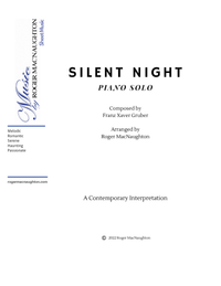 SILENT NIGHT - Solo Piano Digital Download Sheet Music