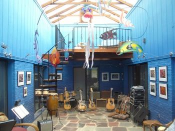 The Atrium - a great place to jam and record
