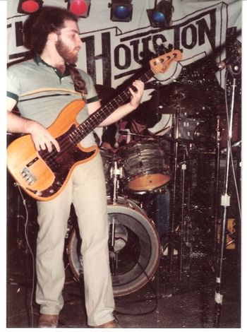 Bassist, Larry Sheba Oct 1980
