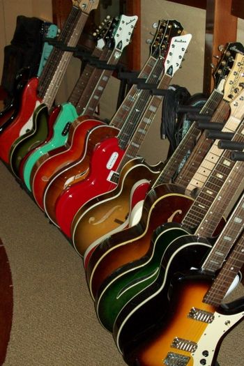 New & older rare guitars paradise for us strummers
