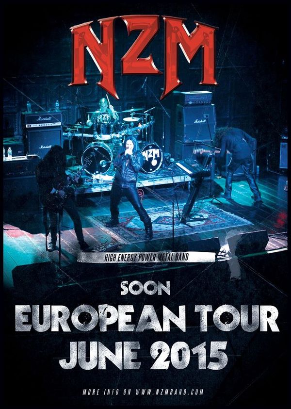 NZM on European tour from June 23 - July 6 2015!