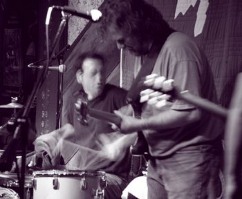 American Rhythm Section...Dave and Billy at Godfreys 2/23/07. Photo by Joe Ledva.

