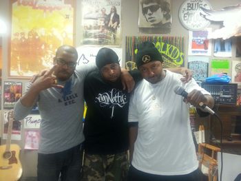 EDDIE KANE jr, JONNOTTY aka RELL NYCE, & J.O.T. aka GRANDE GATO GETTING READY FOR 2014 LIVE IN-STORE PERFORMANCE IN RALEIGH, NC (SCHOOLKIDS RECORDS)!!!!
