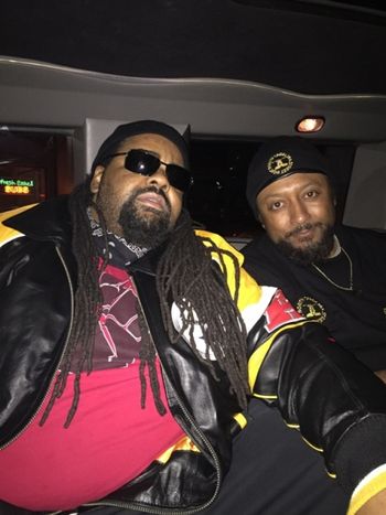 JAZ & GRANDE GATO in STRETCH HUMMER after 2015 LIVE SHOW at POURHOUSE(RALEIGH) HOSTED by J.O.T. RECORDS
