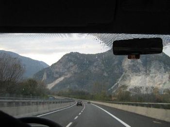 more of the Alps entering Verbania
