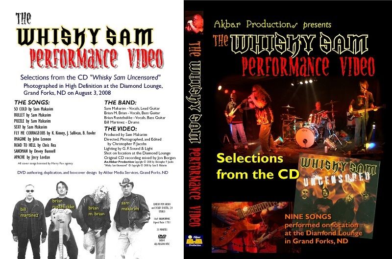 PERFORMANCE DVD WHISKYSAM