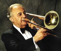Famed trombonist Art Sares
