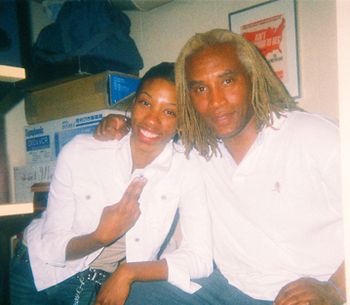 Candace Dixon and her dad, Chazz
