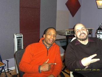 Da'Soul's Barope Dixon (Chazz's son) visits Bobby Eli at Studio E in Philly.  Bobby is the renouwned guitarist with Gamble & Huffs MFSB orchastra.  He's also writer and composer of such hits as "Love
