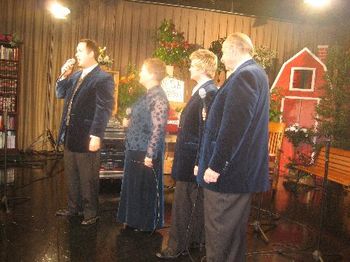 We had a great time singing on TV and look forward to the next time!
