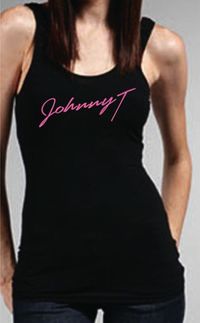 Girl's Black with Pink Tank