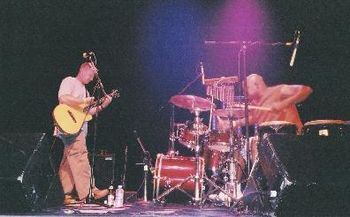 Syd and C-Dawg on stage at the Norva, in Norfolk, VA!  Loving those Mapex Drums!!
