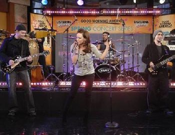 Dave, Hilary, Mike, Syd and Nado on Good Morning America!
