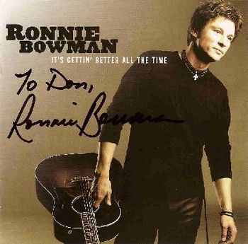 Signed by guitarist/bassist/singer/songwriter Ronnie Bowman of Ronnie Bowman and the Committee (formerly with The Lonesome River Band)
