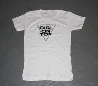 Girl On Top (White Slim Fit)