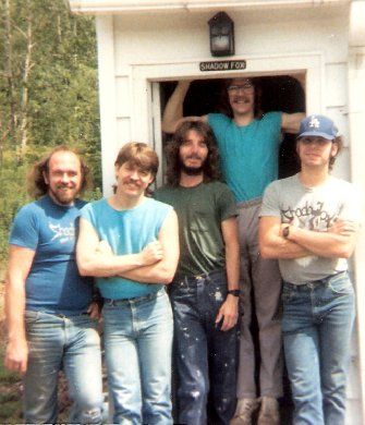 ShadowFox Circa 1984 (l-r) Bruce Morris, lead guitar; Don Carter, bass/vocals; Jeff Lain, drums; Jim Mattern, keyboards; A.J. Curtis, guitar/vocals
