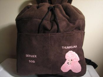 Custom Embroidery available upon request. Many designs of Toy Breeds to choose from. Please call to discuss.

