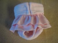 Small - Ruffled Panty No Leakproof Lining