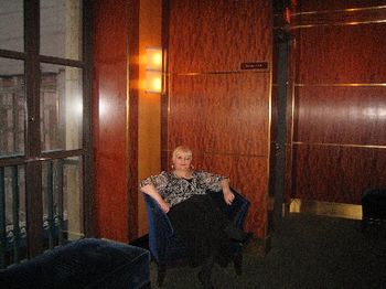Marina  Porchkhidze - 2008. After recital at Carnegie Hall/Jacob room
