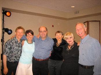 Vladimir & Marina with Nutmeg Conservatory faculty members: Kevin Martin,Suzanne Szabo,Joan Kunsch and Tim Wallace
