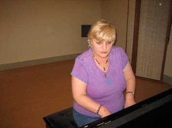 Marina at rehearsing . Nutmeg Conservatory.Summer 2006
