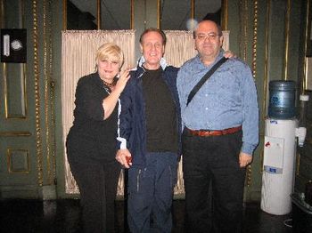 Marina and Vladimir with renowned american master teacher of   ballet - David Howard. Steinway Hall. New York City. Summer 2006
