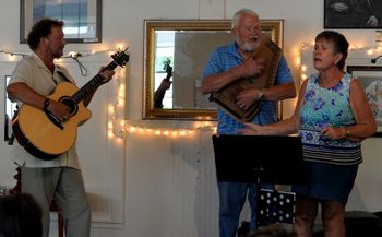 Fred and Polly Watts July 2014-Island Coffeehouse
