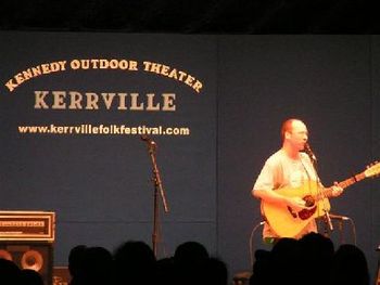 Live at Kerrville Folk Fest in TX
