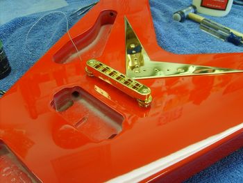 Each component is carefully fitted to avoid chipping or scratching of the new finish....
