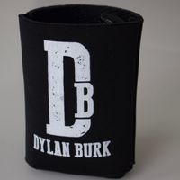 Dylan Burk - Black & White Koozies