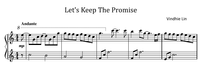 Let's Keep The Promise - Music Sheet