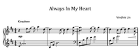 Always In My Heart - Music Sheet
