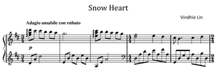 Snow Heart - Music Sheet