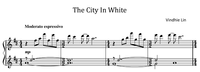 The City In White - Music Sheet