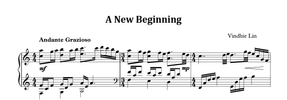 A New Beginning - Music Sheet